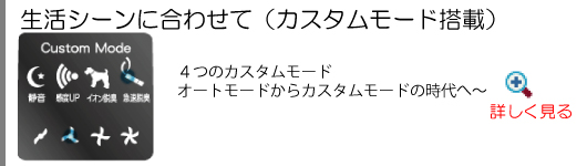 4つのカスタムモード