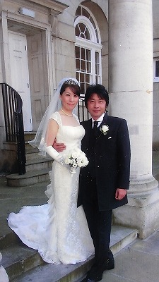 イギリスでの結婚式