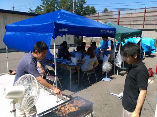 6月社内木鶏会&ＢＢＱ懇親会