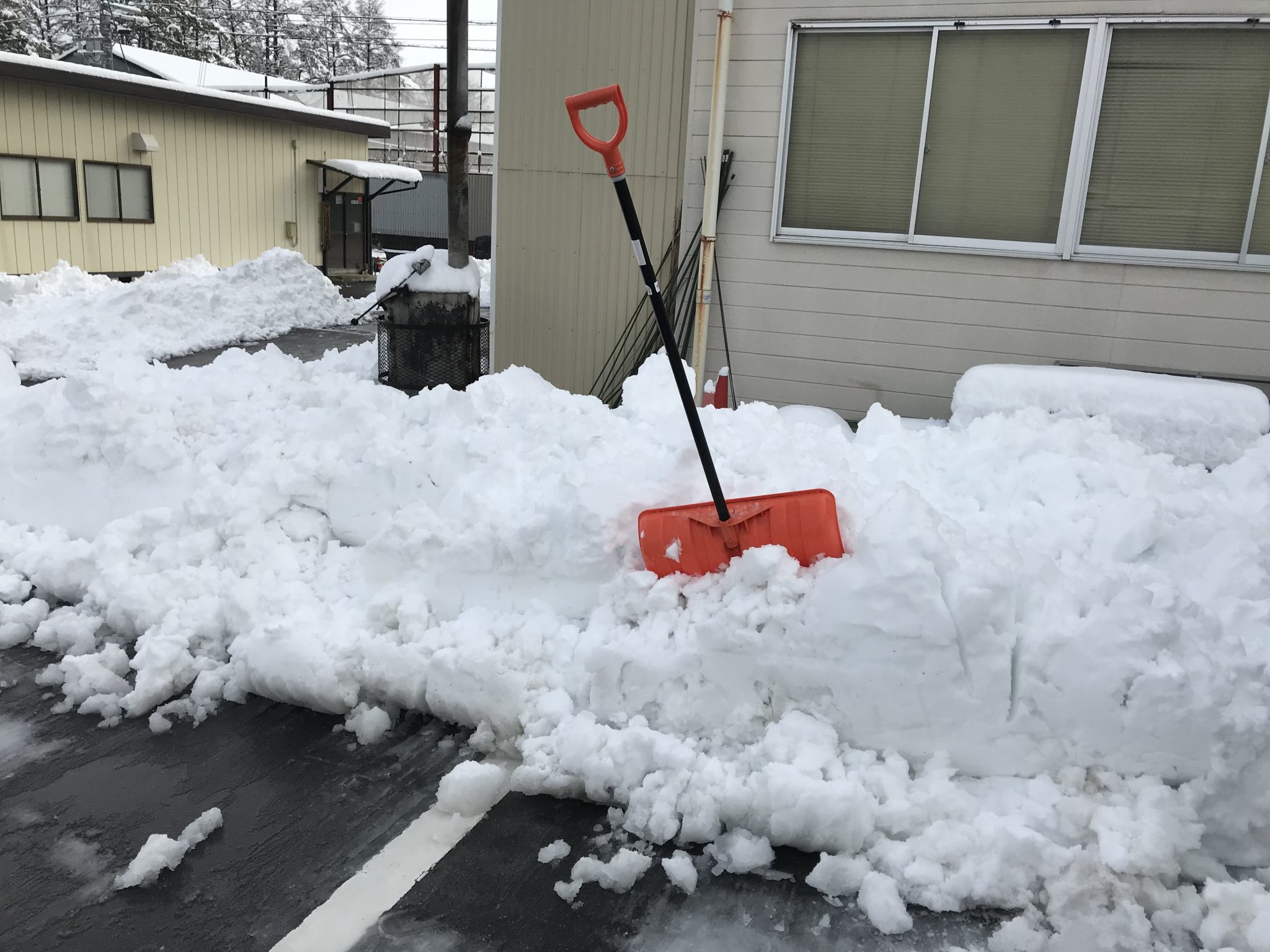 サンニクス修理代行サービスの所在地松本市もかなりの積雪になりました