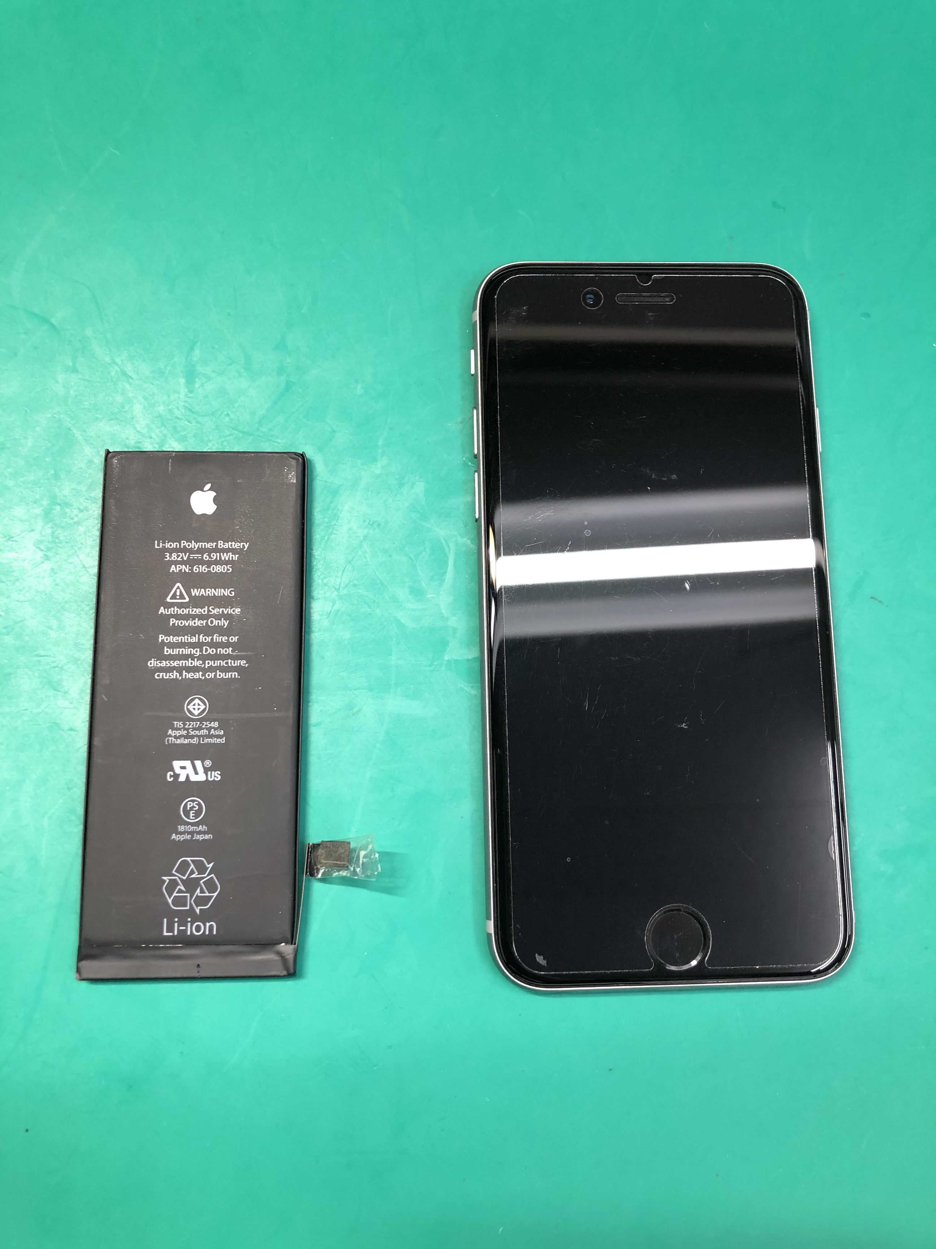 松本市でiPhone修理｜松本市からiPhone6のバッテリー交換でご来店頂きました