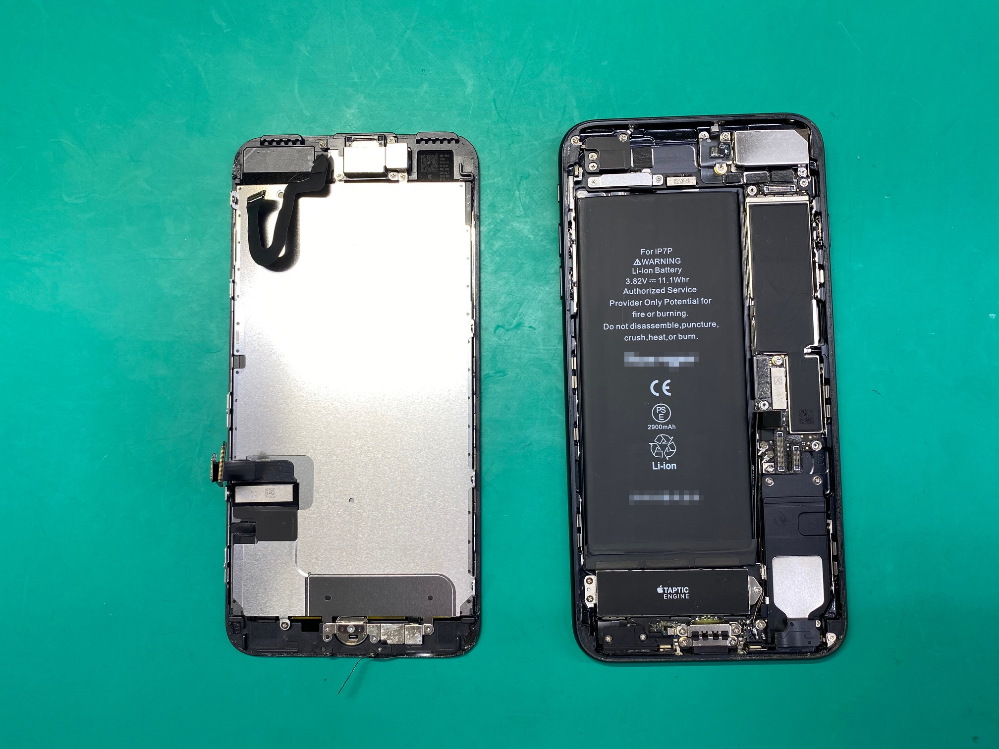 松本市でiPhone修理｜iPhone7 Plusバッテリー交換作業