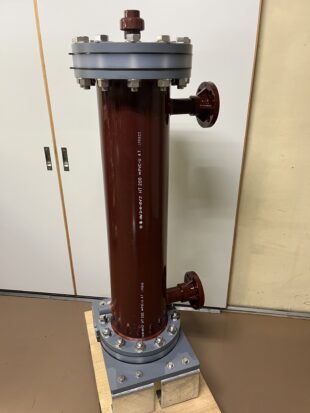 耐熱樹脂製熱交換器完成