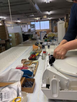 除湿乾燥機修理センター業務のアウトソーシング（国内メーカー様）