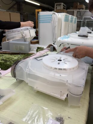 除湿乾燥機のOEM製品への仕様変更