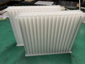 熱交換チューブユニットの製作